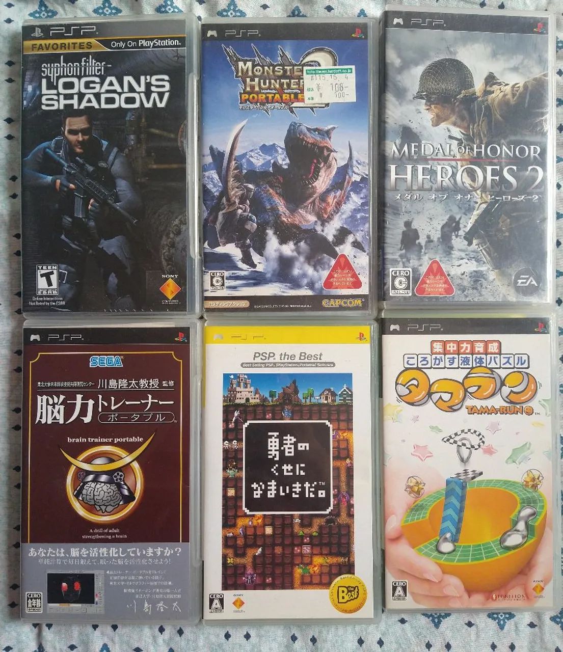 Jogos Sony PSP originais - favor ler anúncio e fofos - Jogos de