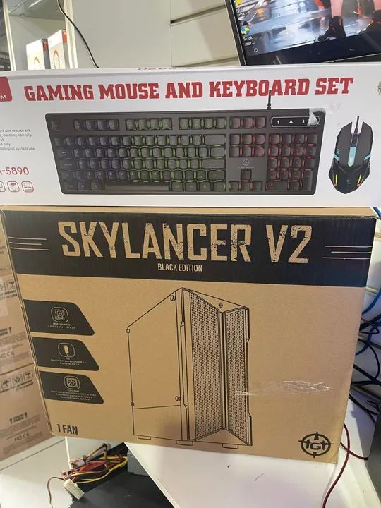 Pc Gamer I3 YouTuber Novo Lacrado na Caixa  - Foto 3