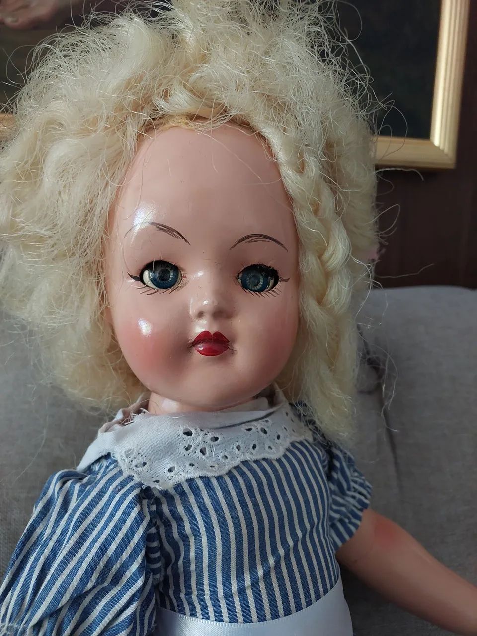 Boneca de Massa antiga.  - Foto 2