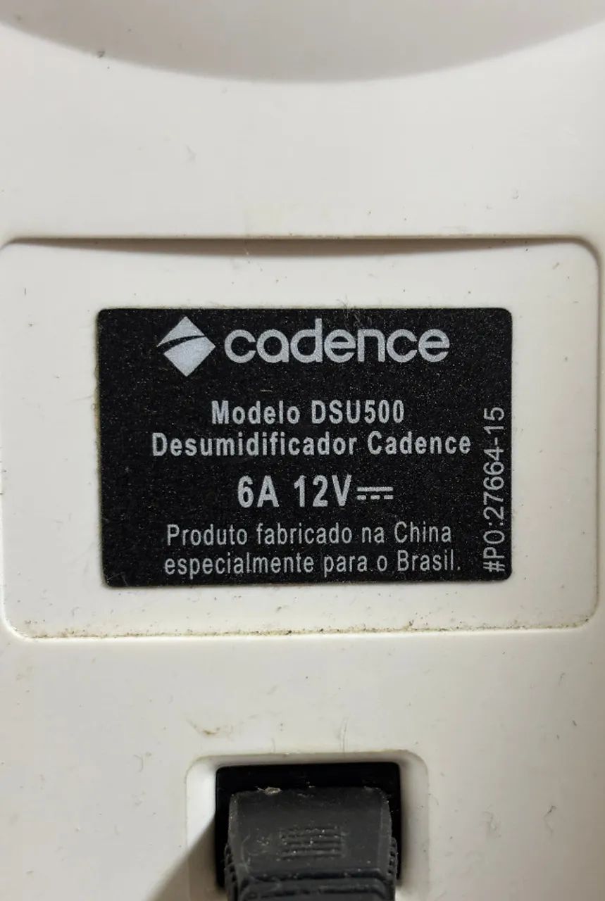Desumidificador Elétrico Cadence Luxor Branco 110v/220v (2 LITROS) - Foto 5