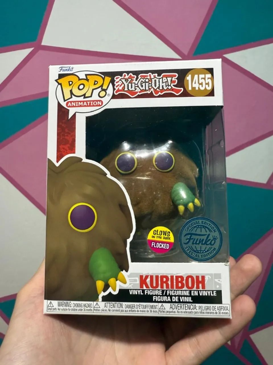 Funko Pop Kuriboh Aveludado Brilha no Escuro Edição Especial YUGIOH