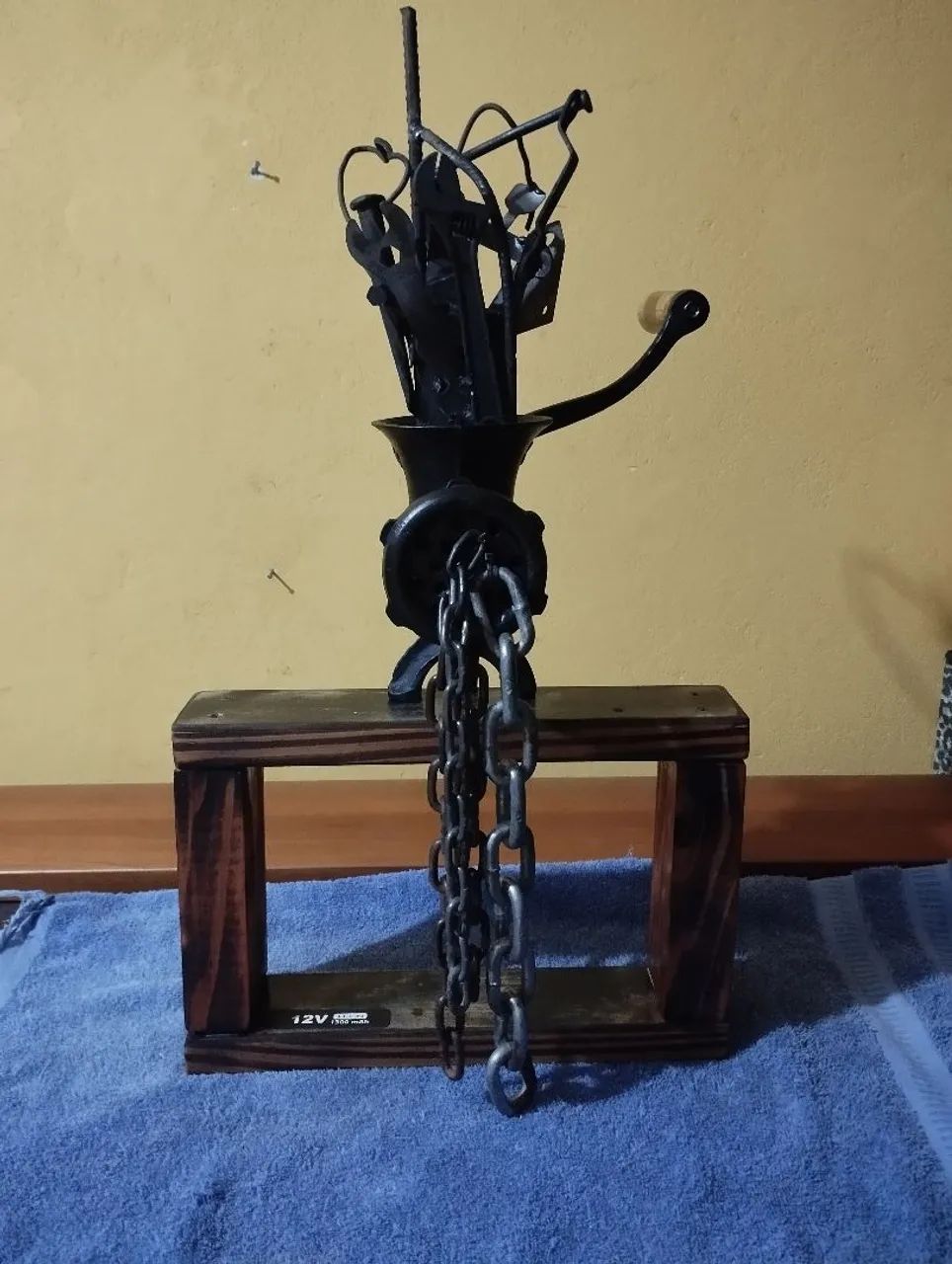 Escultura Criativa - Moedor de Carne com Ferramentas - Foto 6