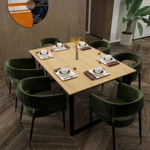 Mesa De Jantar Retangular 120x90 Em MDP