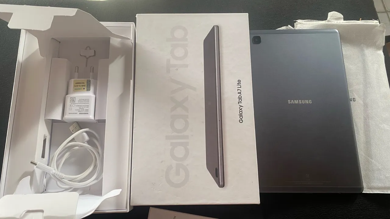 Tablet Samsung A7 lite chip 4G seminovo