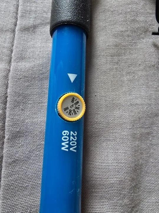Ferro de solda 220v com regulagem de temperatura - Foto 2