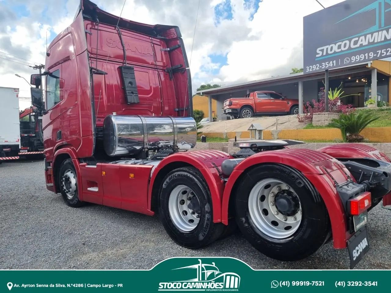 Scania R450, ano 2021, 6x2, cambio automático, impecavel - Foto 5