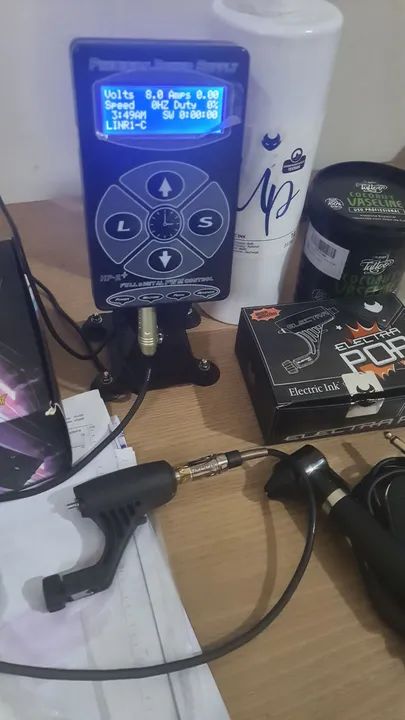 Kit de Tatuagem Completo **(SÓ VENDA) - Foto 6