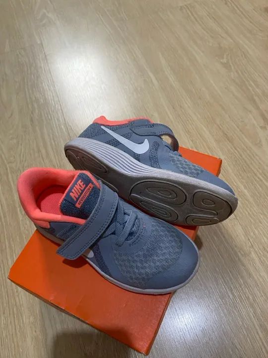 Tênis original da Nike 26 infantil feminino  - Foto 3