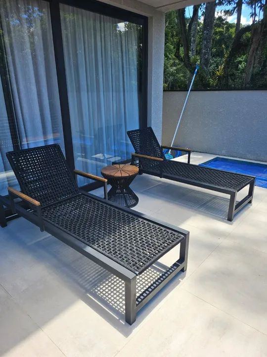 Conjunto de Poltronas e Mesa de Jantar para Área Externa - Foto 2