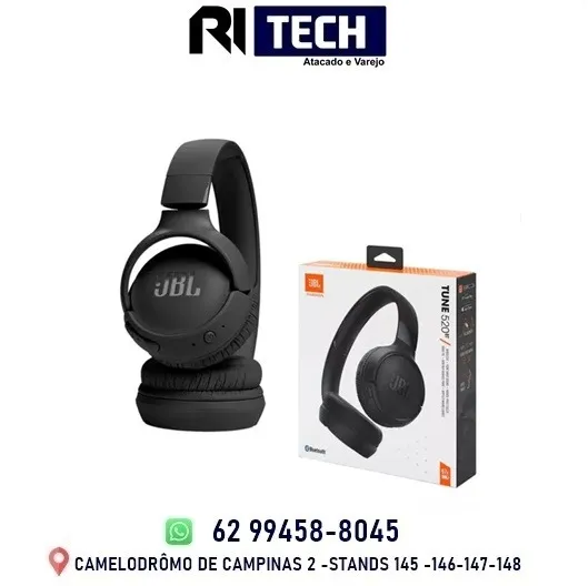 Fone de Ouvido Headphone Bluetooth JBL Tune 520BT