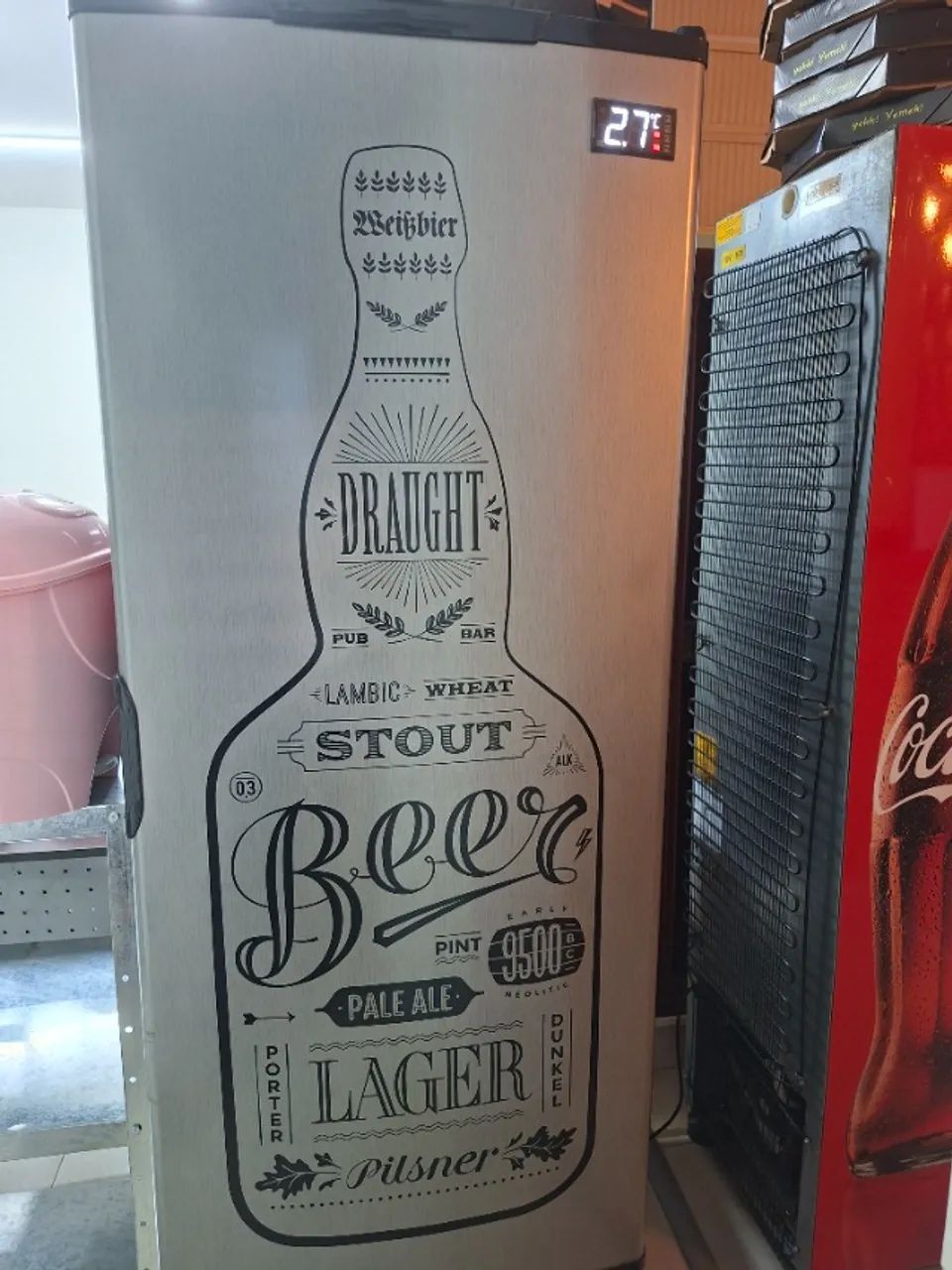 Cervejeira semi nova 410 litros