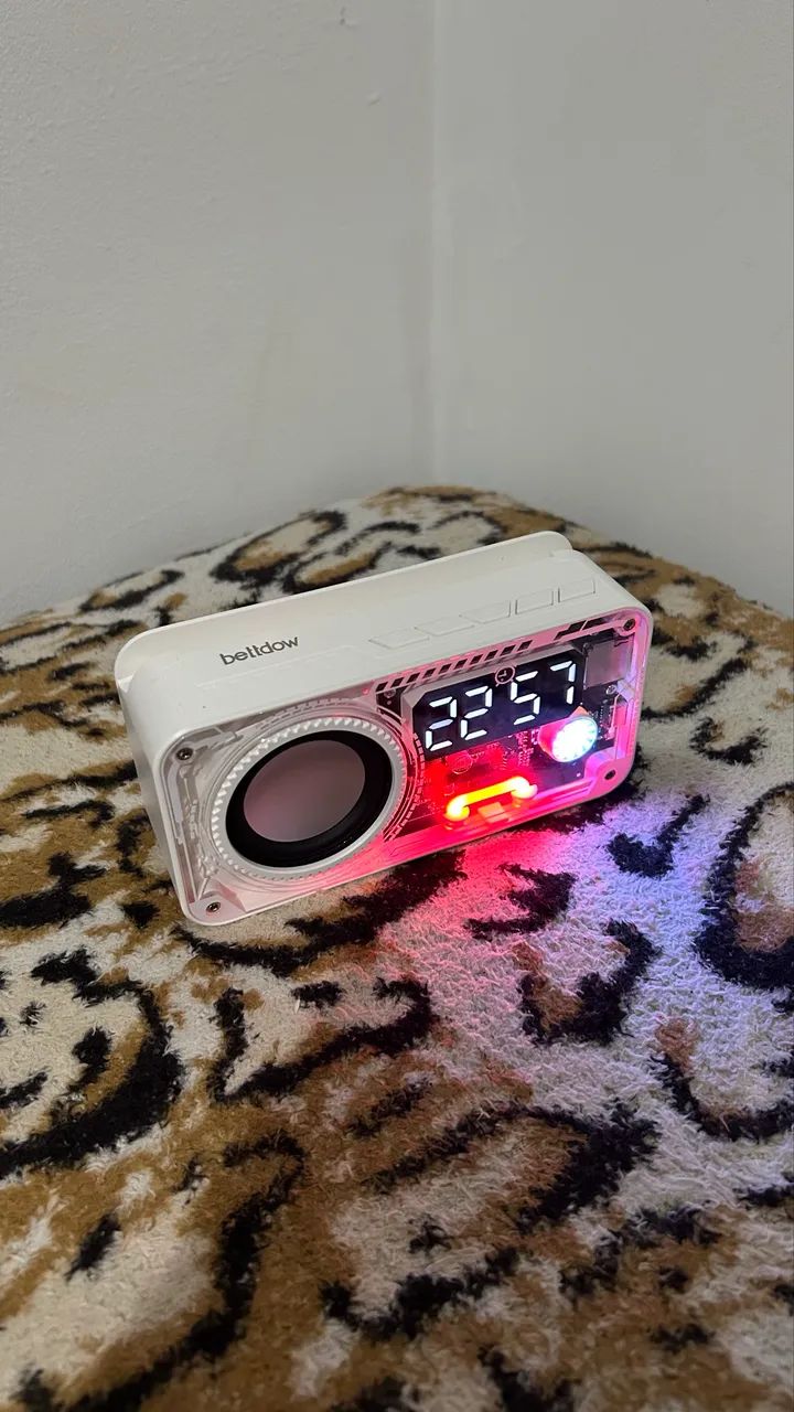 Caixa de som com led - Foto 3
