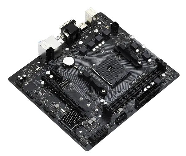 Placa Mãe ASRock A520M-HDV AM4 DDR4 (ZERO NA CAIXA) - Foto 4
