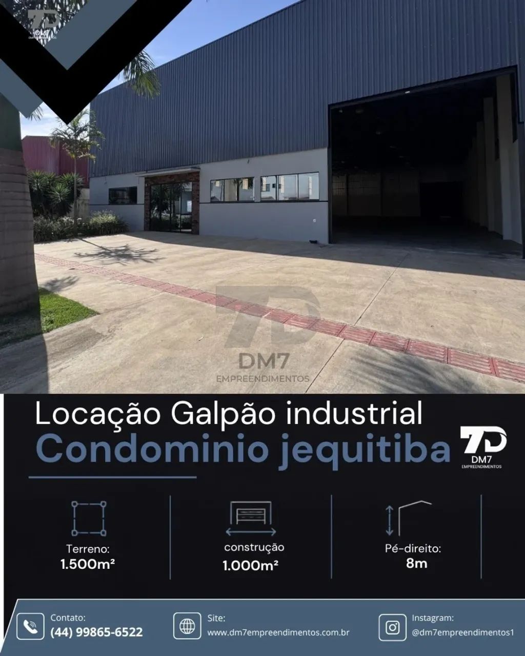 Galpao industrial condominio jequitiba