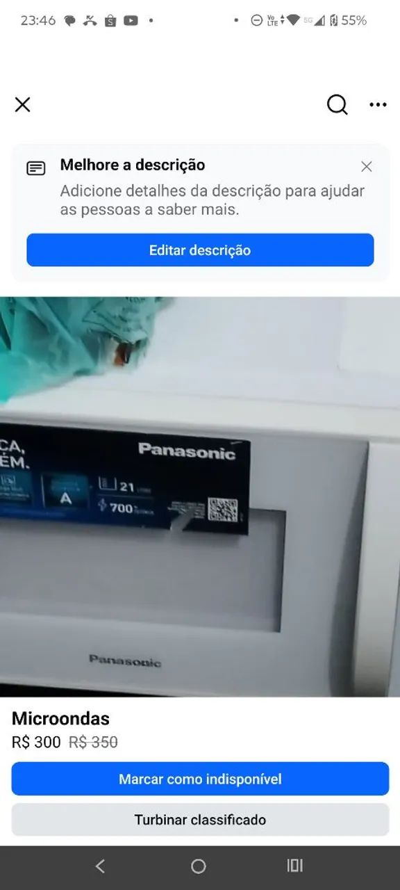 Micro ondas 