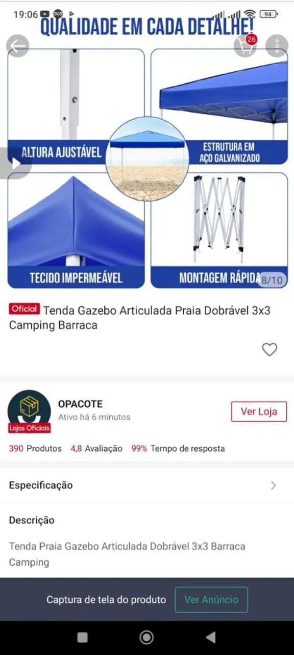Barraca de praia  - Foto 3