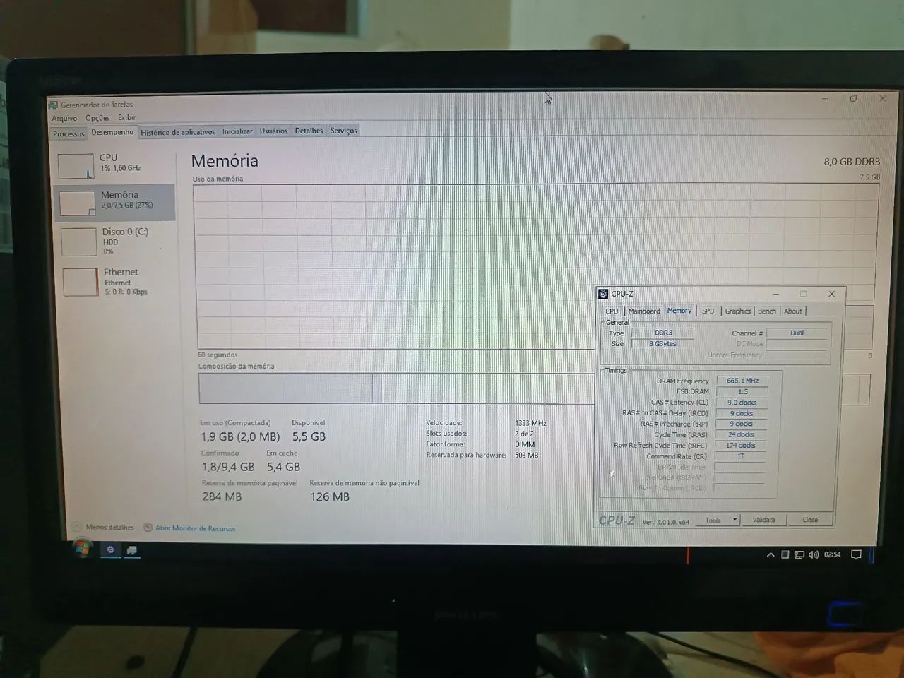 Computador i3 + 8GB Ram + 320GB HD Completo - Foto 5