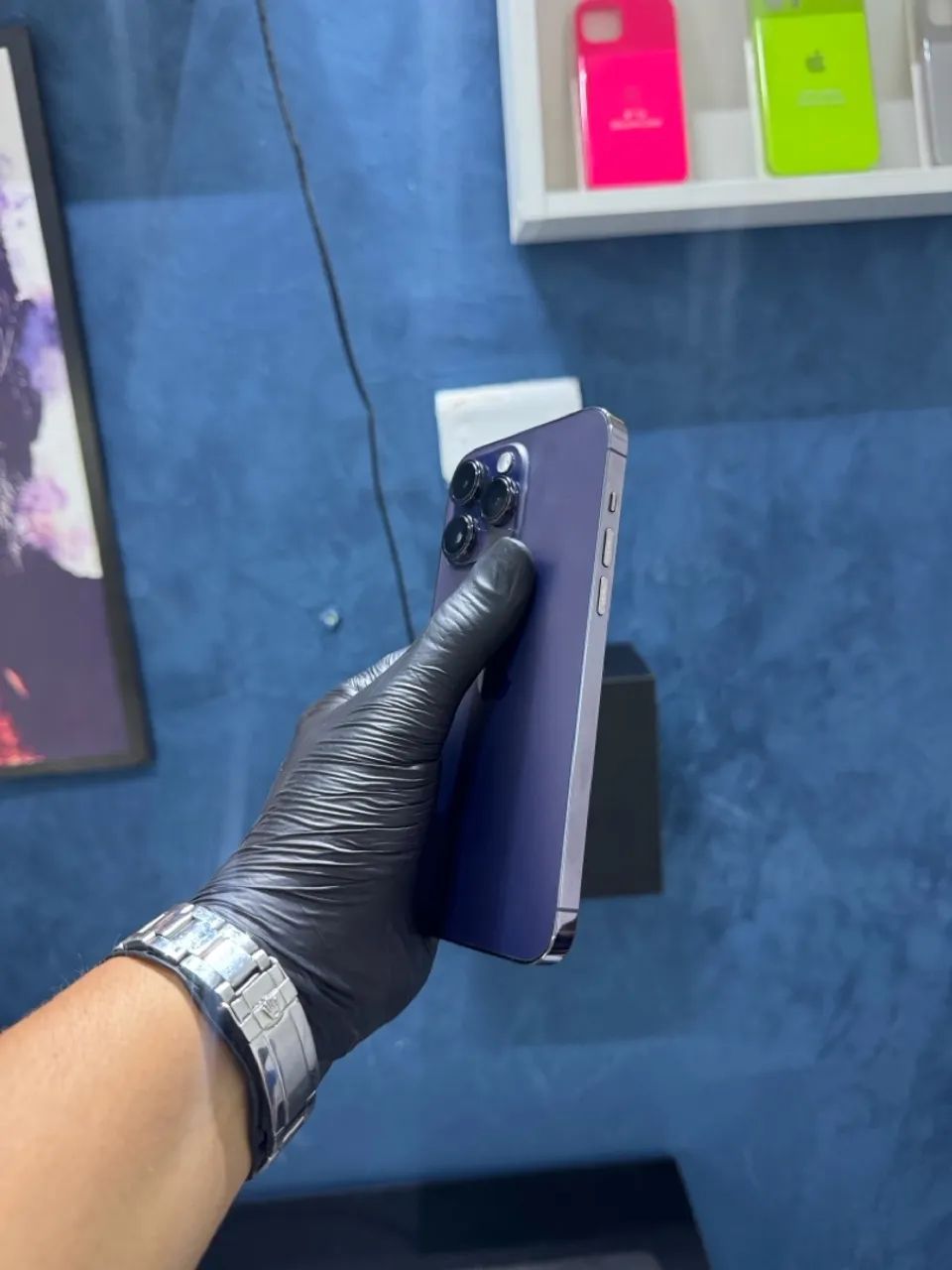 IPHONE 14 PRO MAX 128GB ROXO - Foto 3