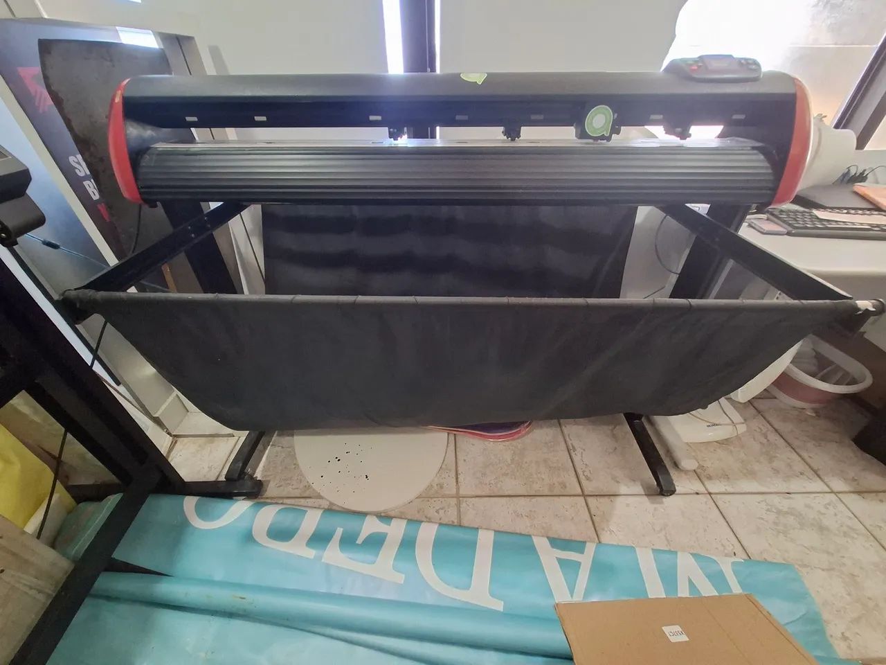 Plotter Foison completa, a mais top, com maior boca de recorte, sensor de corte de conrno - Foto 4