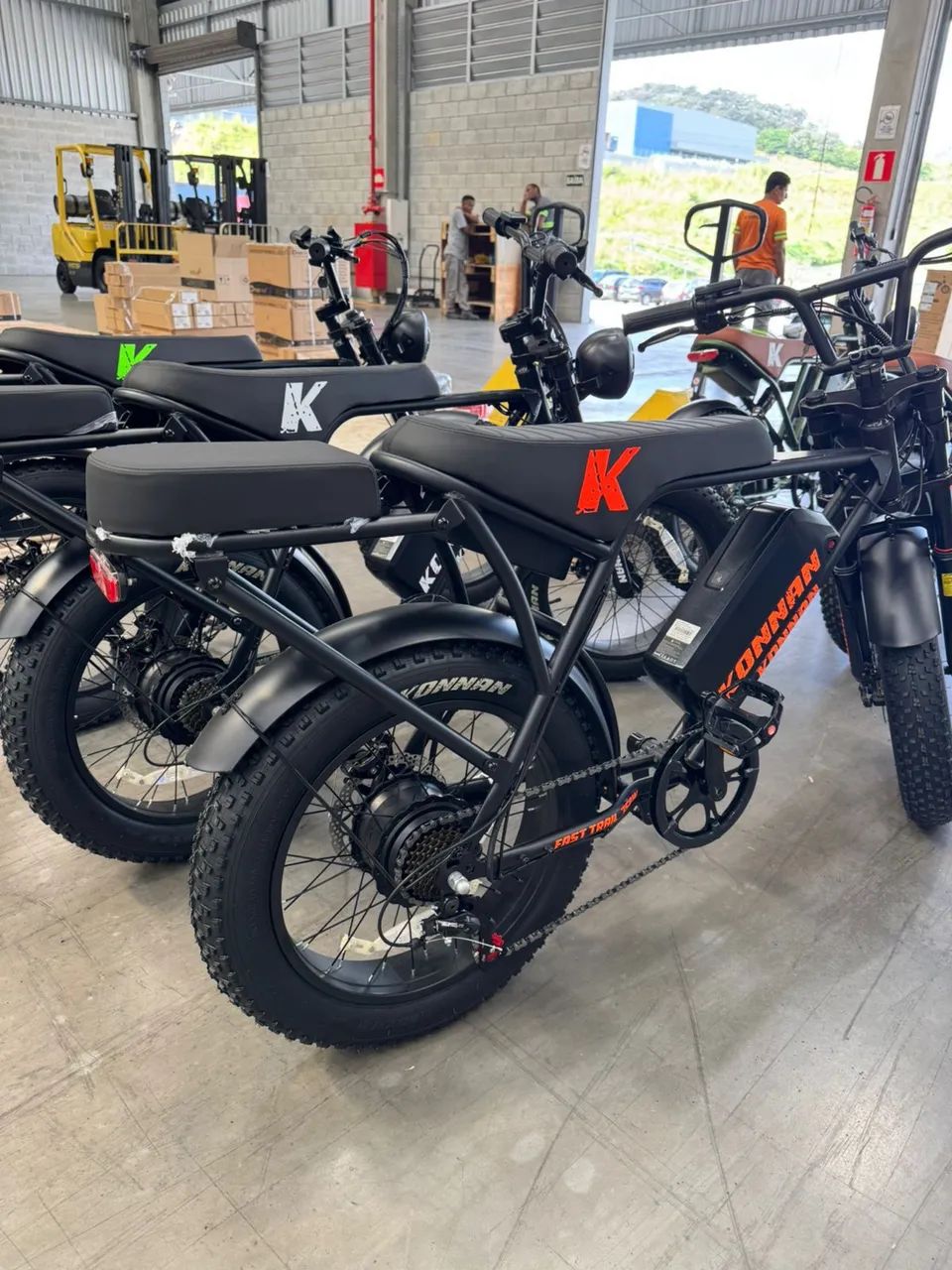 bicicleta elétrica konnan 750w