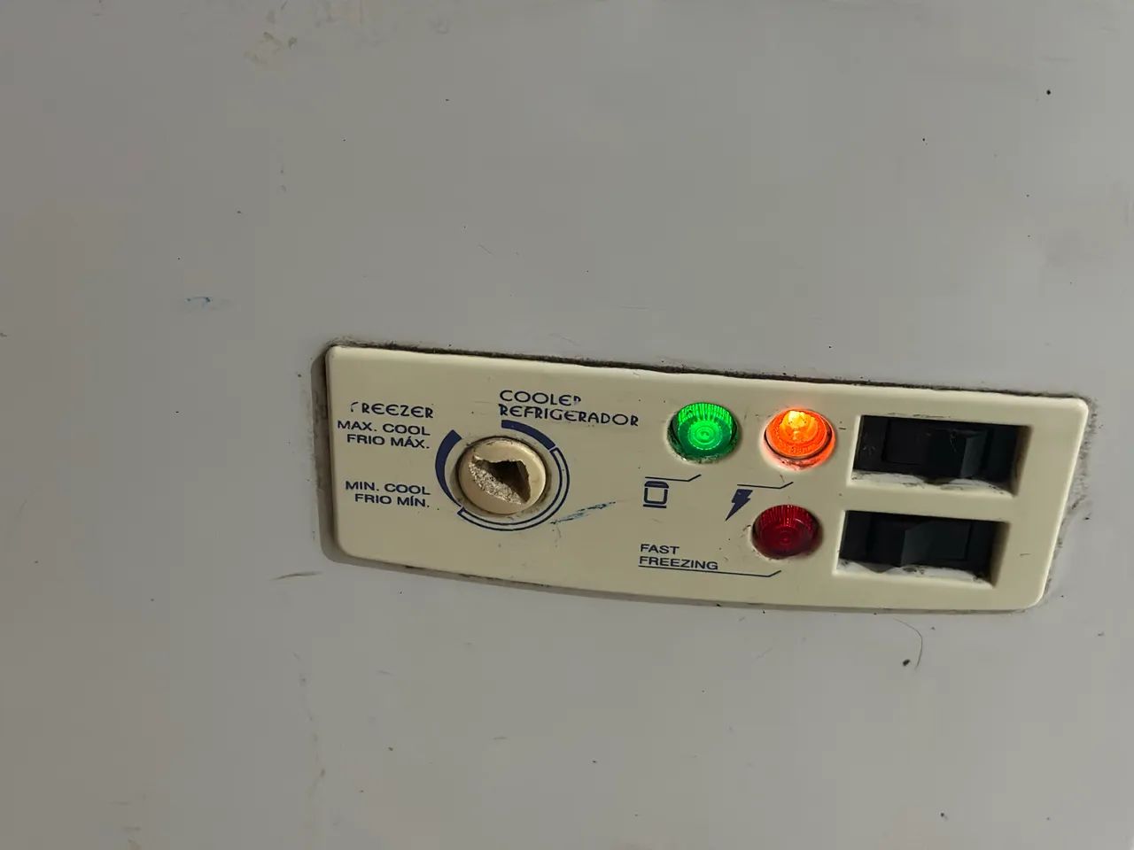 Freezer Horizontal 2 Tampas - Funciona Perfeitamente