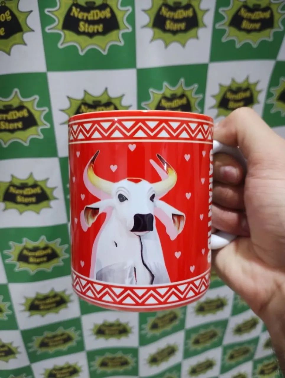 Canecas Personalizadas - Boi Bumbá Garantido Caprichoso - Parintins Festival NerdDog Store - Foto 3
