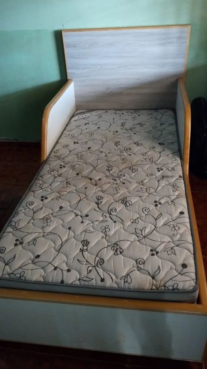 Cama de solteiro com guarda lateral  - Foto 2