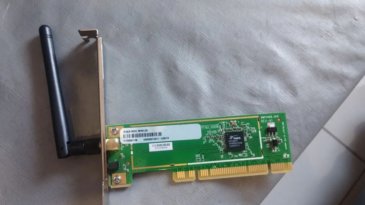 Placa mãe 1155 + Plaquinha de internet com antena - Foto 2