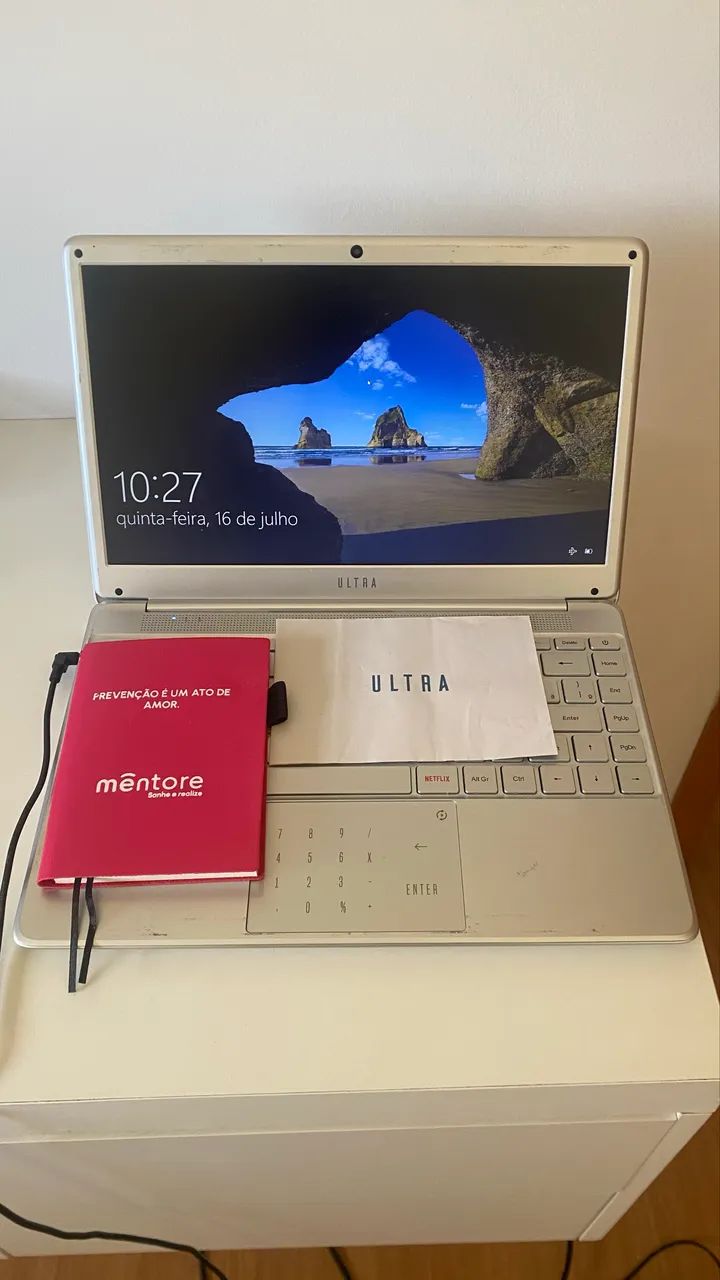 Notebook Intel Core I3 4GB RAM 1TB Ultra UB422 Tela 14.1" Full HD Linux Prata - Foto 2