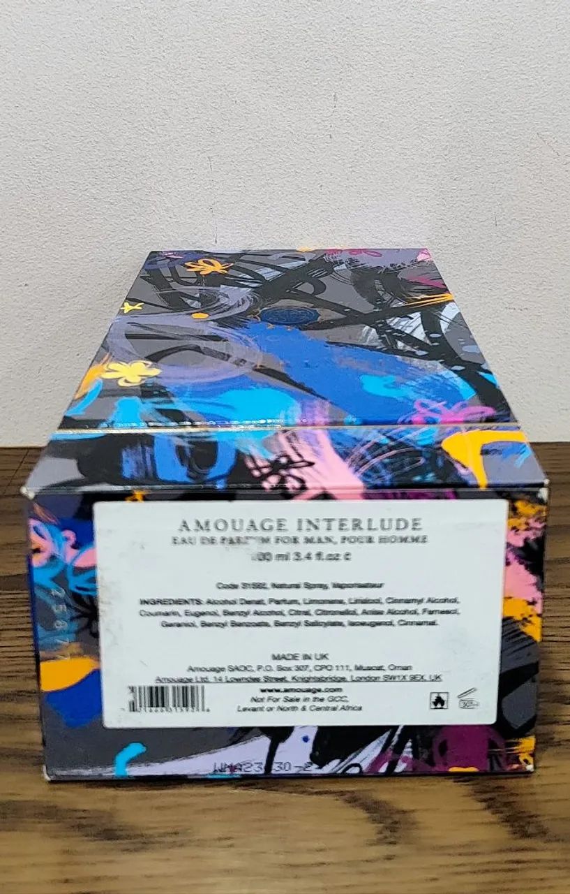 AMOUAGUE INTERLUDE MAN ( ORIGINAL ) 98% DE PERFUME NO FRASCO . - Foto 3