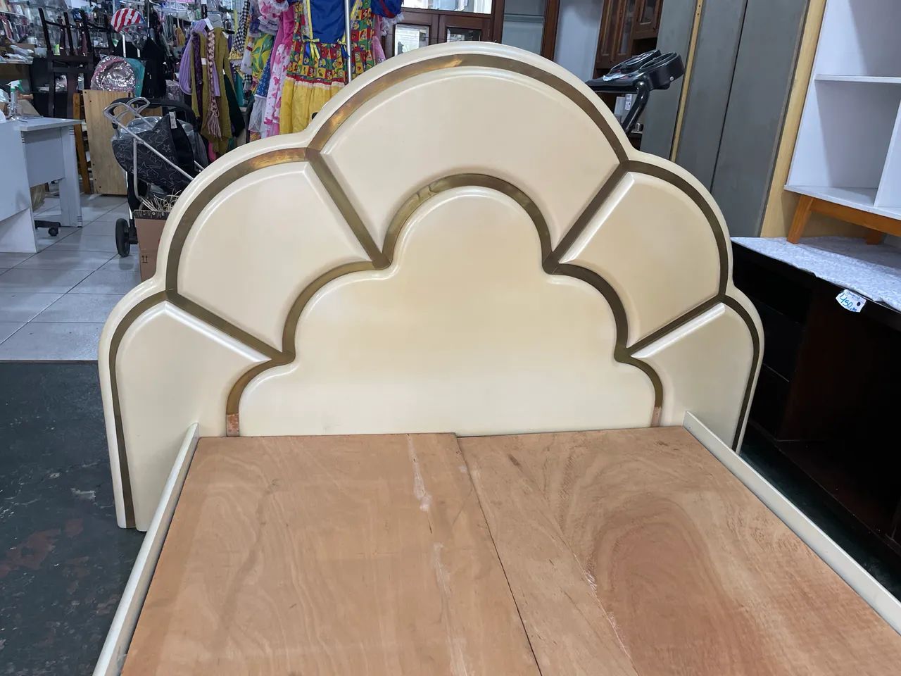 Cama de Viúvo/Casal Perolada Vintage  - Foto 4