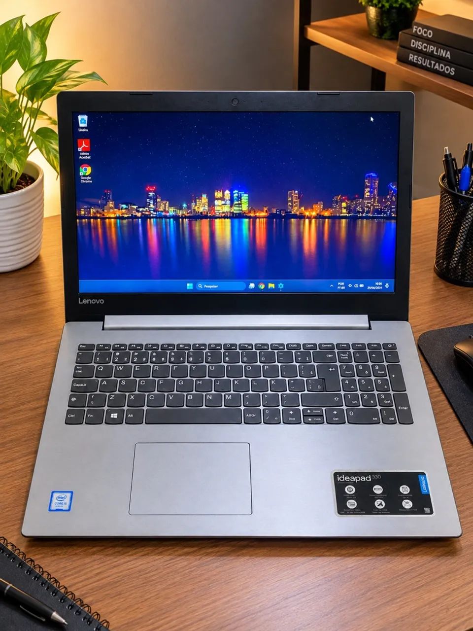 Notebook Lenovo i3 6ª Gen c/ SSD 