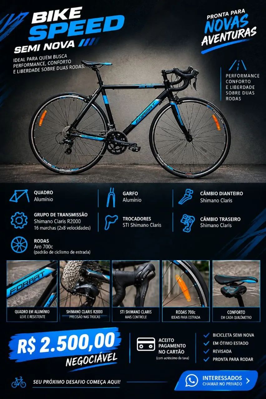 Bike Speed Road Format