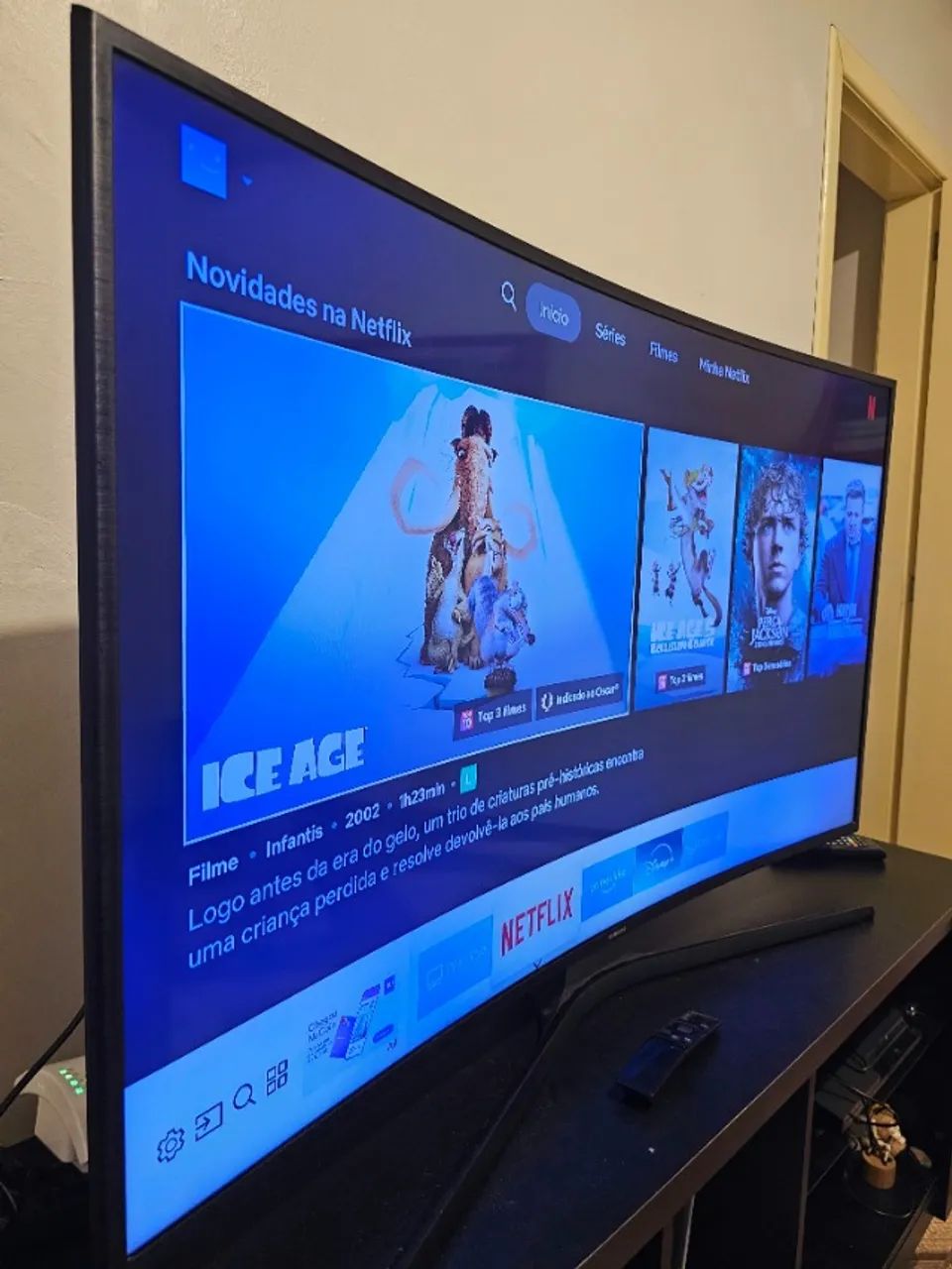 Tv Tela Curva 50 Polegadas 4K Samsung
