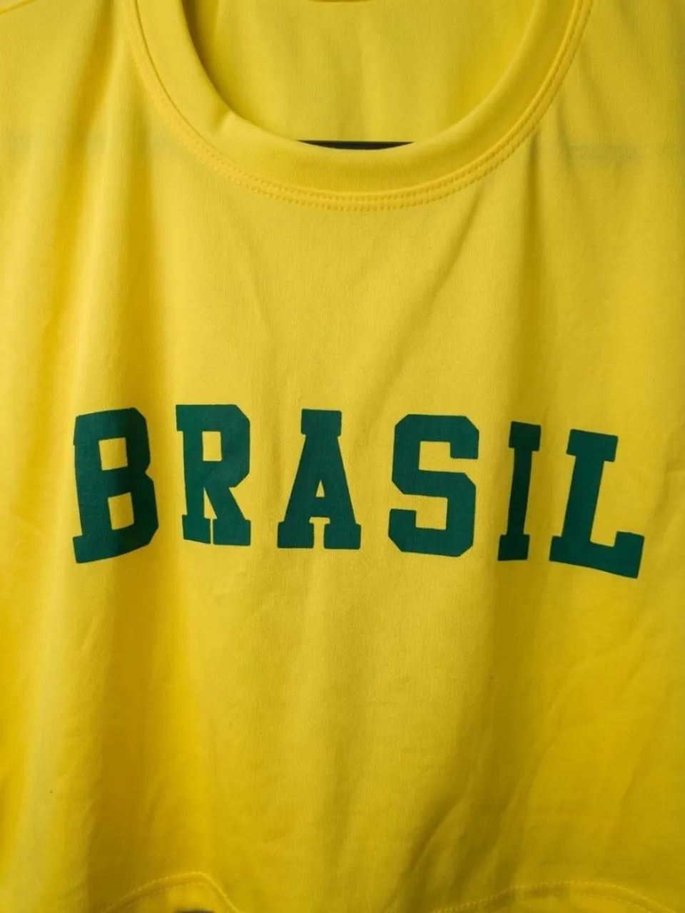 Cropped Brasil amarelo  - Foto 2