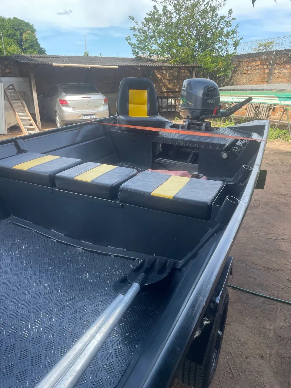 Vendo Barco Semi Chato - Foto 5