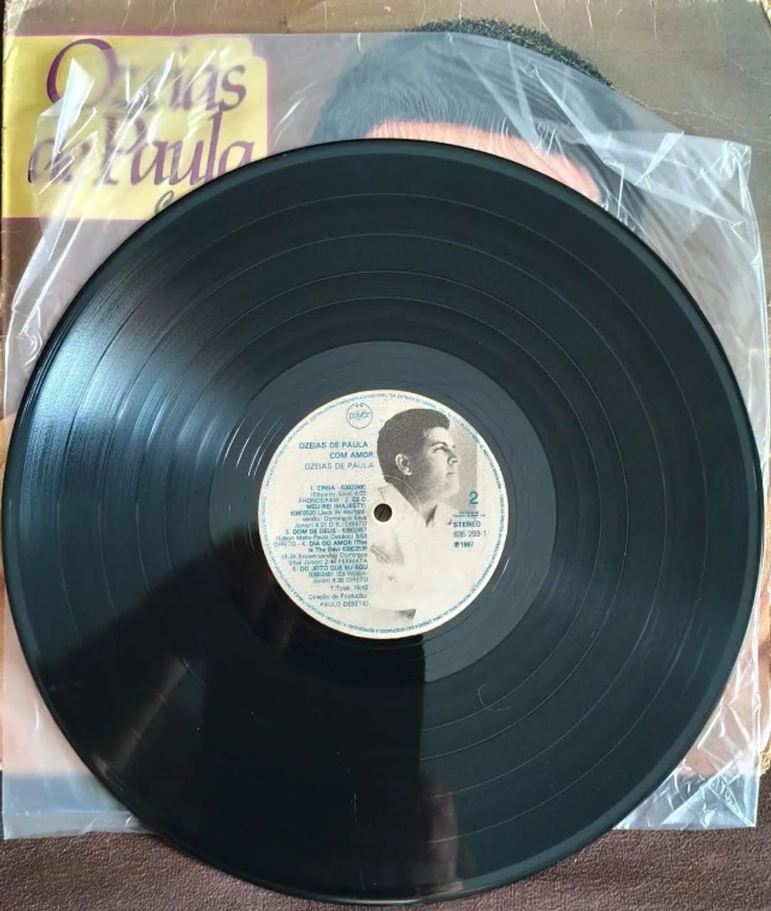 Lote 2 Lp's Discos Vinil Gospel Evangélico - Ozéias De Paula - CDs