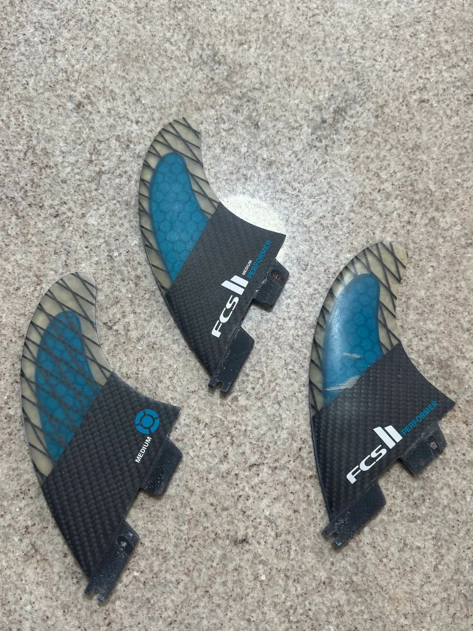 Quilhas FCS II Performance Core Carbon 