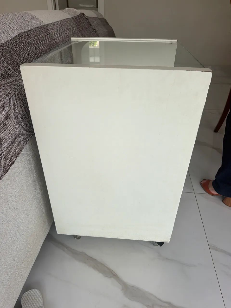 Criado mudo branco Líder  - Foto 3