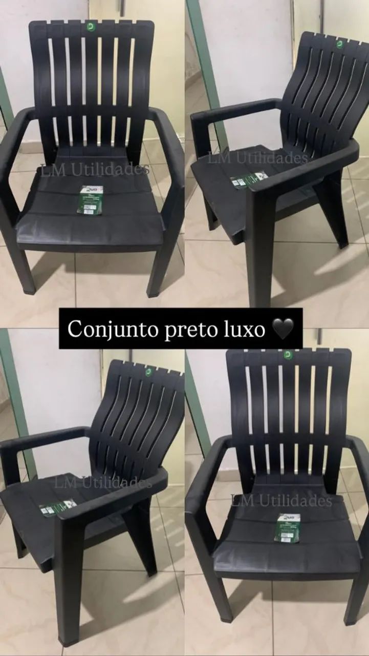 Jogo de cadeira de luxo entrega grátis  - Foto 2