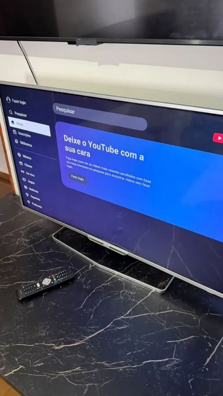 TV Philips 43" - Linda e Funcionando perfeitamente entrego  tenho outros móveis e tvs - Foto 4
