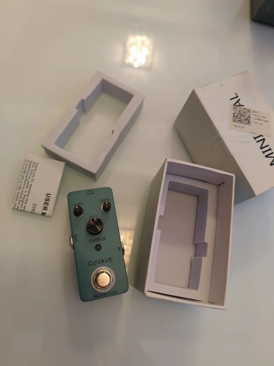 Pedal Chorus Cuvave para guitarra e baixo  - Foto 2