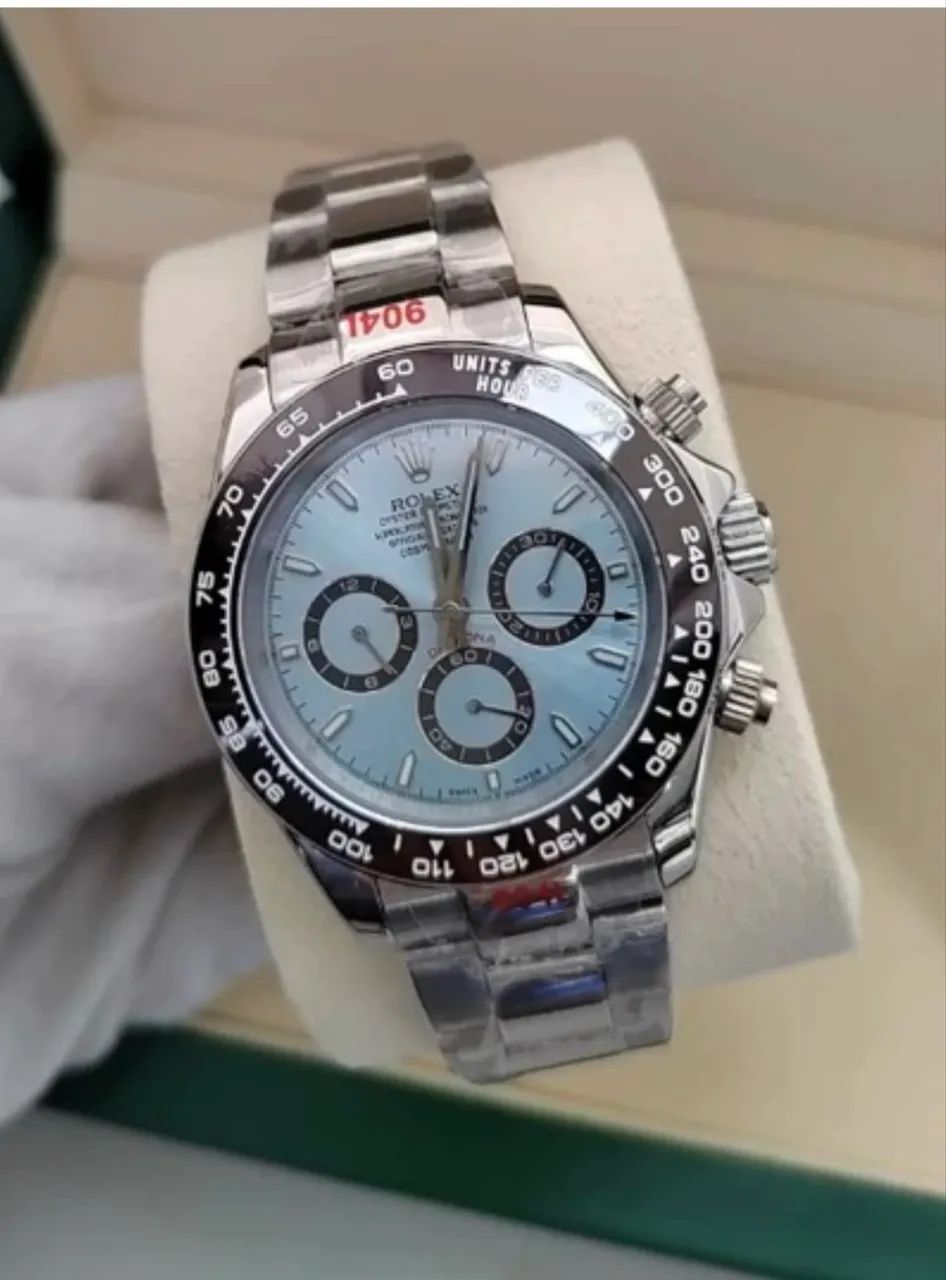 Vendo relógio Daytona Ice Blue Super premium  Automático (Fundo transparente) - Foto 2