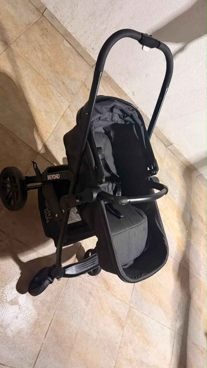 Carrinho de bebê Moisés, semi novo - Foto 3
