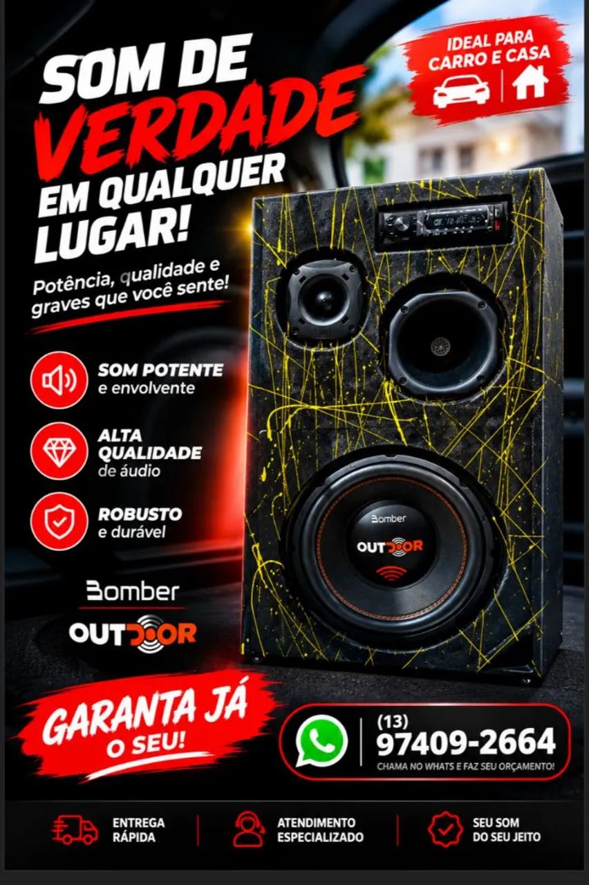 Caixa de som Bob  - Foto 2