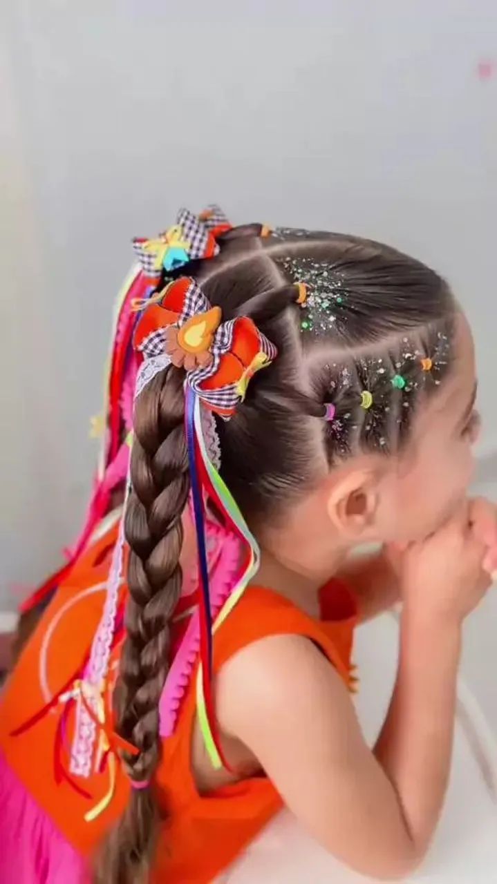 Penteado para festa junina  - Foto 2