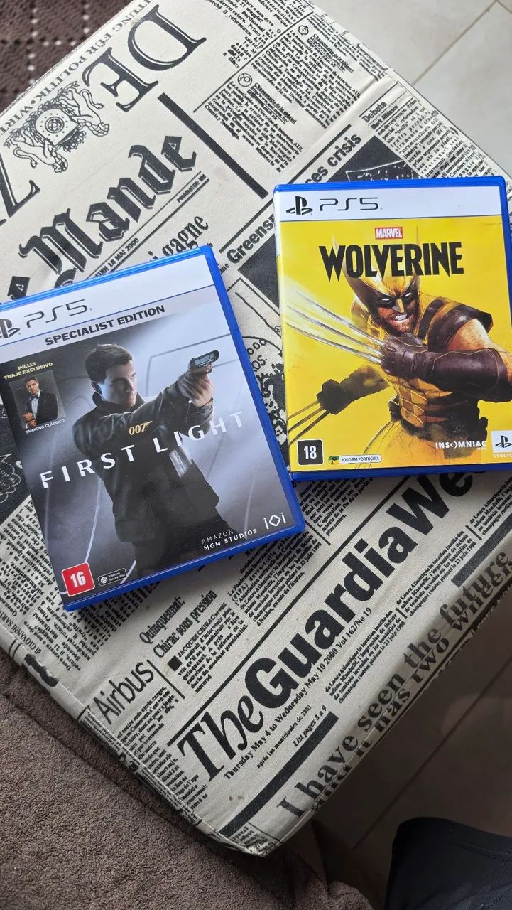 007 First Light + Wolverine PS5