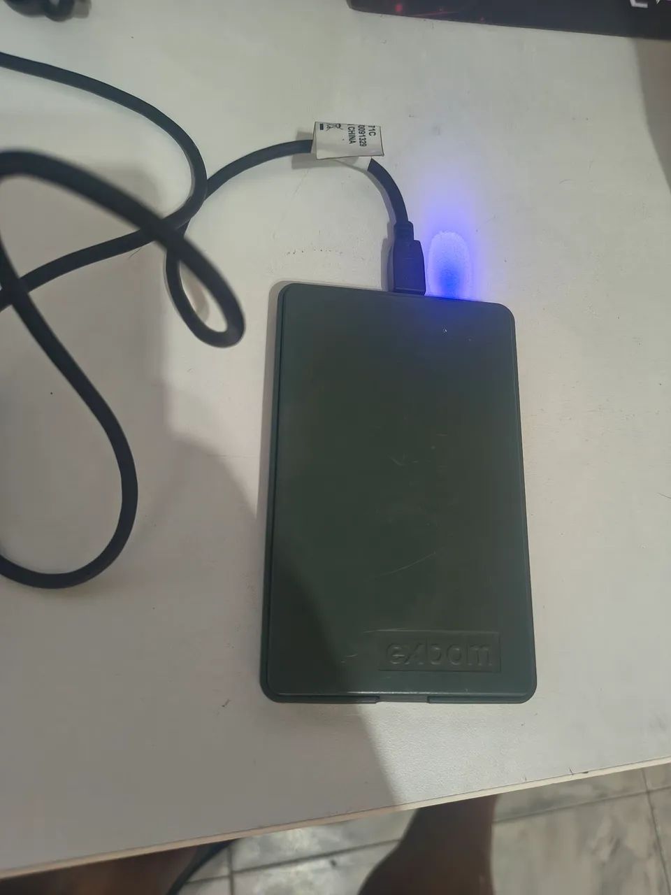 HD externo de 1 terá 