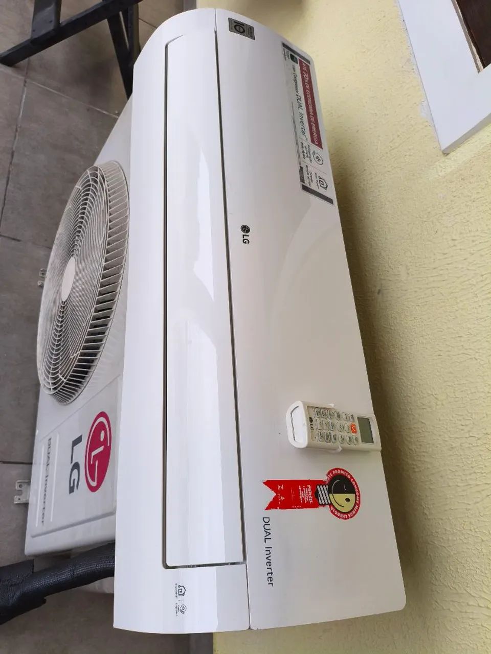 SPLIT LG DUAL INVERTER 22.000 REVISADO E GIGIENIZADO - Foto 5
