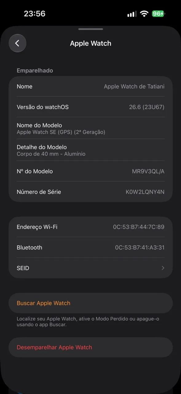 Apple Watch SE 2 GERAÇÃO  - Foto 4